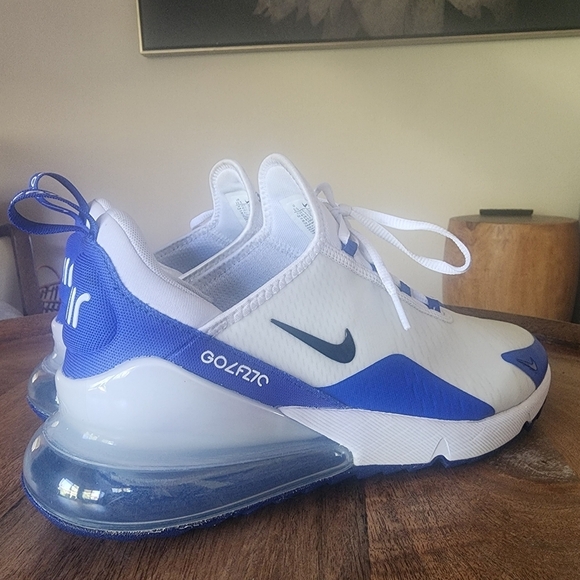 Nike Air Max 270 G Golf Shoes White Racer Blue CK6483-106 Men\'s SZ 11.5 main image 13